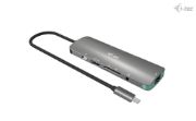 Image de i-tec USB-C Metal Nano Docking Station 4K HDMI LAN with Power Delivery 100W + Universal Charger 100W (C31NANOLANPD100)