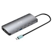 Image de i-tec Metal USB-C Nano 3x Display Dock, 2x HDMI 1x USB-C video + Power Delivery 140W (C31NANOTRIPLEDOCKPD)