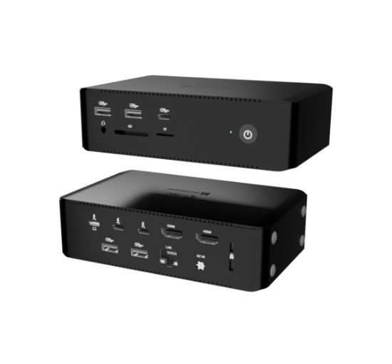 Image de i-tec Thunderbolt5 Quattro Display Docking Station, 5x USB, 2.5 GLAN + Power Delivery 140W (TB5QUATTRODOCKPD)