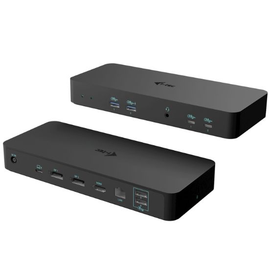 Image de i-tec USB-C Intelligent Triple Display Docking Station + Power Delivery 100W (C31INTGTRI4KDOCPDCH)