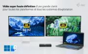 Image de i-tec Universal Intelligent Dual Display Docking Station + Power Delivery 100W (CAINTGDUAL4KDOCPD)