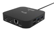 Image de i-tec USB-C Dual HDMI Docking Station with Power Delivery 100 W (C31DUALHDMIDOCKPD)