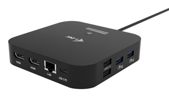 Image de i-tec USB-C Dual HDMI Docking Station with Power Delivery 100 W (C31DUALHDMIDOCKPD)