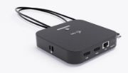 Image de i-tec USB-C Dual HDMI Docking Station with Power Delivery 100 W (C31DUALHDMIDOCKPD)
