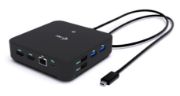 Image de i-tec USB-C DP Dual HDMI Docking Station with Power Delivery 100 W Avec fil USB 3.2 Gen 2 (3.1 Gen 2) Type-C Noir (C31TRIPLEVIDEODPPRO)
