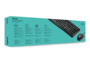 Image de Logitech Desktop MK120 clavier Souris incluse Bureau USB QWERTY US International Noir (920-002562)