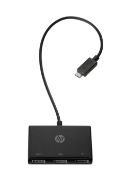 Image de HP Concentrateur USB-C vers USB-A (Z6A00AA)