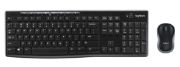 Image de Logitech Wireless Combo MK270 clavier Souris incluse Maison USB QWERTY Anglais britannique Noir (920-004523)