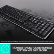 Image de Logitech Wireless Combo MK270 clavier Souris incluse Maison USB QWERTY Anglais britannique Noir (920-004523)