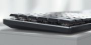 Image de Logitech MX Mini Mechanical for Mac clavier Bureau Bluetooth QWERTY US International Graphite, Gris (920-010837)