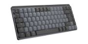 Image de Logitech MX Mini Mechanical for Mac clavier Bureau Bluetooth QWERTY US International Graphite, Gris (920-010837)