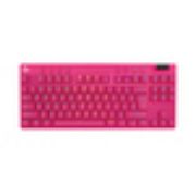 Image de Logitech G PRO X TKL - QWERTY Clavier - Rose (920-012159)