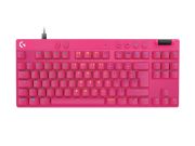 Image de Logitech G PRO X TKL RAPID - AZERTY Clavier - Rose (920-013249)