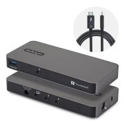 Image de StarTech.com Hub Thunderbolt&trade; 5 à 4 Ports avec Thunderbolt&trade; Share KVM, 80/120 Gbps, Multi-Écrans 8K, PD 140W, USB-A 10 Gbps, TB4 et USB4, MacBook M4 Pro M4 Max ... (303UE-TB5-HUB)