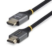 Image de StarTech.com câble HDMI 1,5 m HDMI Type A (Standard) Noir, Argent (HDMMV5F)