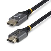 Image de StarTech.com câble HDMI 0,3 m HDMI Type A (Standard) Noir, Argent (HDMM21V1F)