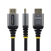 Image de StarTech.com câble HDMI 0,3 m HDMI Type A (Standard) Noir, Argent (HDMM21V1F)