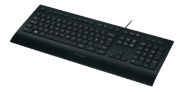 Image de Logitech K280E Pro f/ Business clavier Bureau USB QWERTY US International Noir (920-005217)