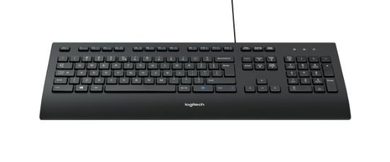 Image de Logitech K280E Pro f/ Business clavier Bureau USB QWERTY US International Noir (920-005217)