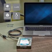Image de StarTech.com Câble adaptateur USB 3.1 (10 Gb/s) pour disque dur / SSD SATA de 2,5"/3,5" - USB-C (USB31C2SAT3)