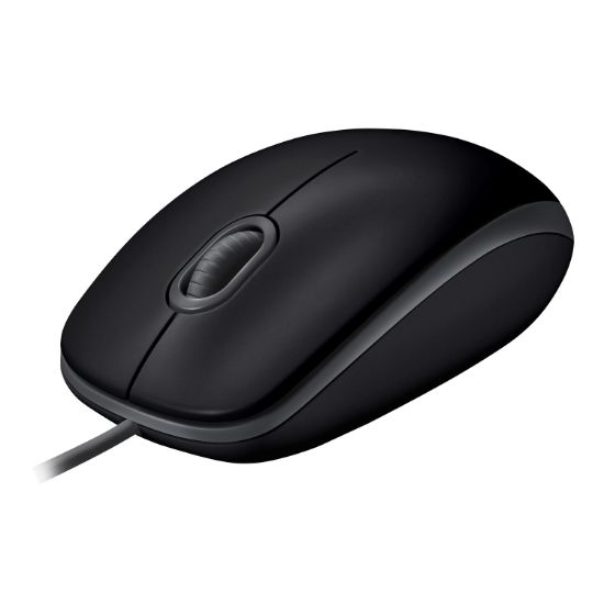 Image de Logitech B110 Silent souris Ambidextre USB Type-A Optique 1000 DPI (910-005508)