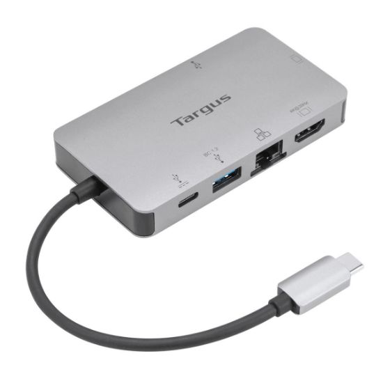 Image de Targus DOCK419 Avec fil USB 3.2 Gen 1 (3.1 Gen 1) Type-C Gris (DOCK419EUZ)
