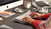 Image de Logitech MX Mini Mechanical for Mac clavier Bureau Bluetooth QWERTY US International Gris, Blanc (920-010799)