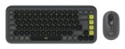 Image de Logitech Bluetooth, , AA, 59.4 x 104.8 x 35.2 mm, 81.4 g, 2x AAA, 324.51 x 136.96 x 22 mm, 530 g - QWERTY Clavier - Graphite (920-013140)