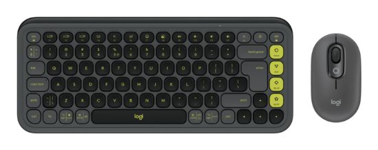 Image de Logitech Bluetooth, , AA, 59.4 x 104.8 x 35.2 mm, 81.4 g, 2x AAA, 324.51 x 136.96 x 22 mm, 530 g - QWERTY Clavier - Graphite (920-013140)