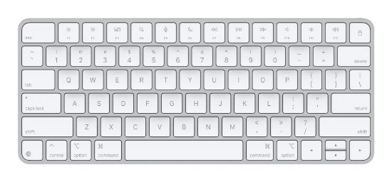 Image de Apple Magic - QWERTY Clavier - Blanc (MXCL3LB/A)