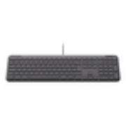 Image de Logitech Signature Slim Wired K620 for Business - QWERTY Clavier - Graphite (920-013333)