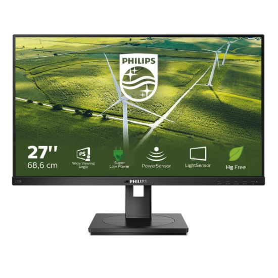 Image de Philips B Line écran plat de PC 68,6 cm (27") 1920 x 1080 pixels Full HD LED Noir (272B1G/00)