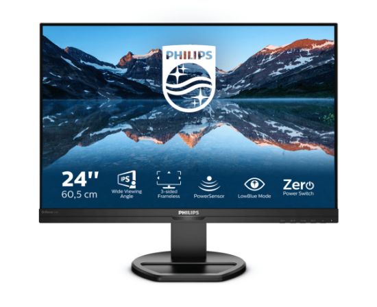 Image de Philips B Line écran plat de PC 61,2 cm (24.1") 1920 x 1200 pixels WUXGA LED Noir (240B9/00)
