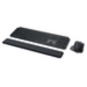 Image de Logitech MX Keys combo for Business Gen 2 clavier Souris incluse Bureau RF sans fil + Bluetooth QWERTZ Suisse Graphite (920-010928)