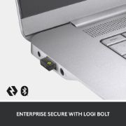 Image de Logitech MX Keys combo for Business Gen 2 clavier Souris incluse Bureau RF sans fil + Bluetooth QWERTZ Suisse Graphite (920-010928)