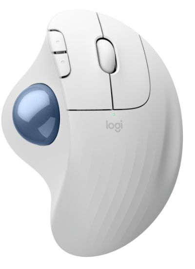 Image de Logitech Ergo M575S souris Bureau Droitier RF sans fil + Bluetooth Trackball 2000 DPI (910-007030)