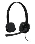 Image de Logitech H151 Stereo Headset Casque multidispositif avec commandes intégrées (981-000589)