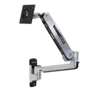 Image de Ergotron LX Sit-Stand Wall Mount LCD Arm Support d'écran - Acier inoxydable (45-353-026)