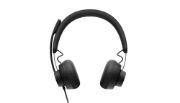 Image de Logitech Zone Casque Avec fil Arceau Appels/Musique USB Type-C Graphite (981-000870)