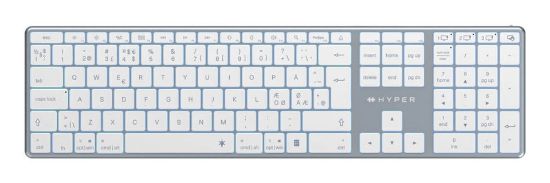 Image de Targus clavier Maison Bluetooth QWERTY Gris (HS2310NO)