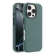 Image de OtterBox Symmetry Series Cactus Leather pour MagSafe pour iPhone 16 Pro, Juniper Sprig - Vert (77-96309)