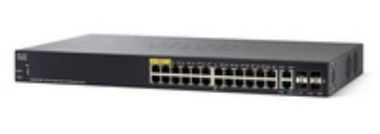 Image de Cisco SG350 Switch - Noir (SG350-28P-K9-EU-RF)