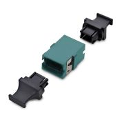 Image de StarTech.com Coupleur MPO/MTP, Coupleur Fibre Optique Multimode OM3/OM4 MPO, Clé Vers le Haut/Clé vers le Bas, Coupleur Fibre Optique MPO/MTP-PC pour Panneaux de Brassa ... (MPOSMAPCAQCOUPLER)