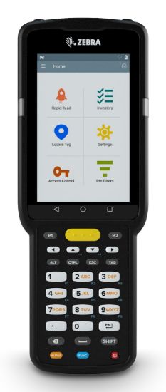 Image de Zebra MC3390xR ordinateur portable de poche 10,2 cm (4") 800 x 480 pixels Écran tactile 769 g Noir (MC339U-GE3EG4EU)