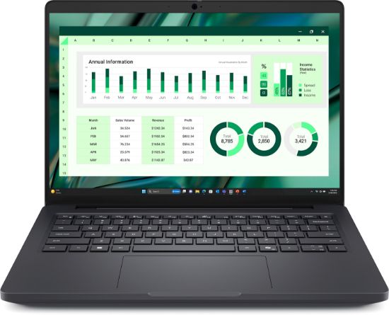 Image de DELL Pro Max 14 MC14250 Intel Core Ultra 7 265H Station de travail mobile 35,6 cm (14") Full HD+ 32 Go LPDDR5x-SDRAM 1 To SSD NVIDIA RTX PRO 500 Blackwell Wi-Fi 7 (802.11be) Window ... (VY0JM)