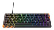 Image de CHERRY K5 PRO TMR COMPACT clavier Gaming USB QWERTY Anglais britannique Noir, Orange (G8E-24200LACAGB-2)