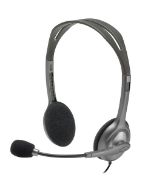 Image de Logitech H111 Casque Avec fil Arceau Bureau/Centre d'appels Gris (981-000593)