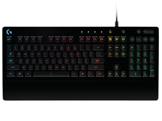 Image de Logitech G213 clavier USB QWERTY US International Noir (920-008093)