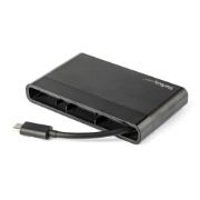 Image de StarTech.com Adaptateur Multiport USB-C avec HDMI, VGA, Gigabit Ethernet & USB 3.0 - Mini Dock USB-C vers 4K HDMI ou 1080p VGA - Station d'Accueil pour PC/Ordinateur Portable ... (DKT30CHVCM)