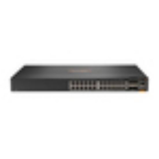 Image de HP E Aruba Networking 6300F 24-port 1GbE & 4-port SFP56 Switch - Gris (JL668A#ABB)